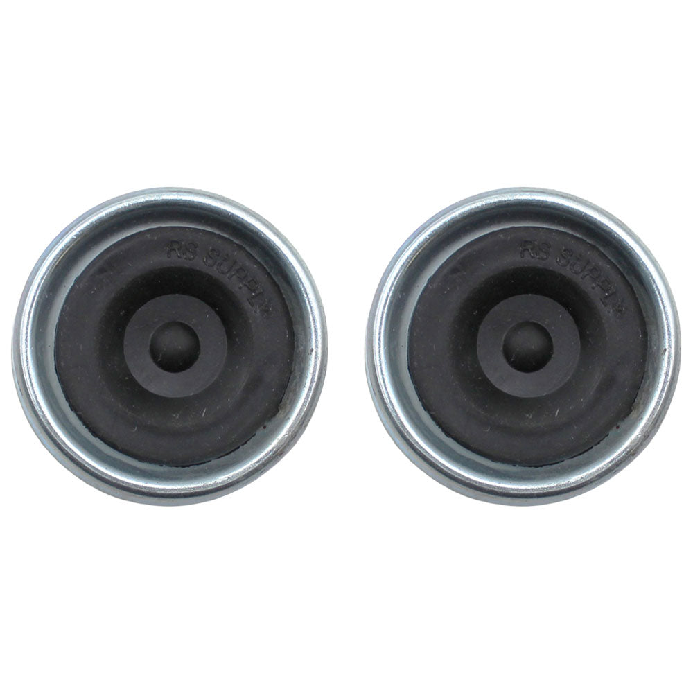 Two Dust Grease Cap Cover For 1.98" Trailer Hubs Axles