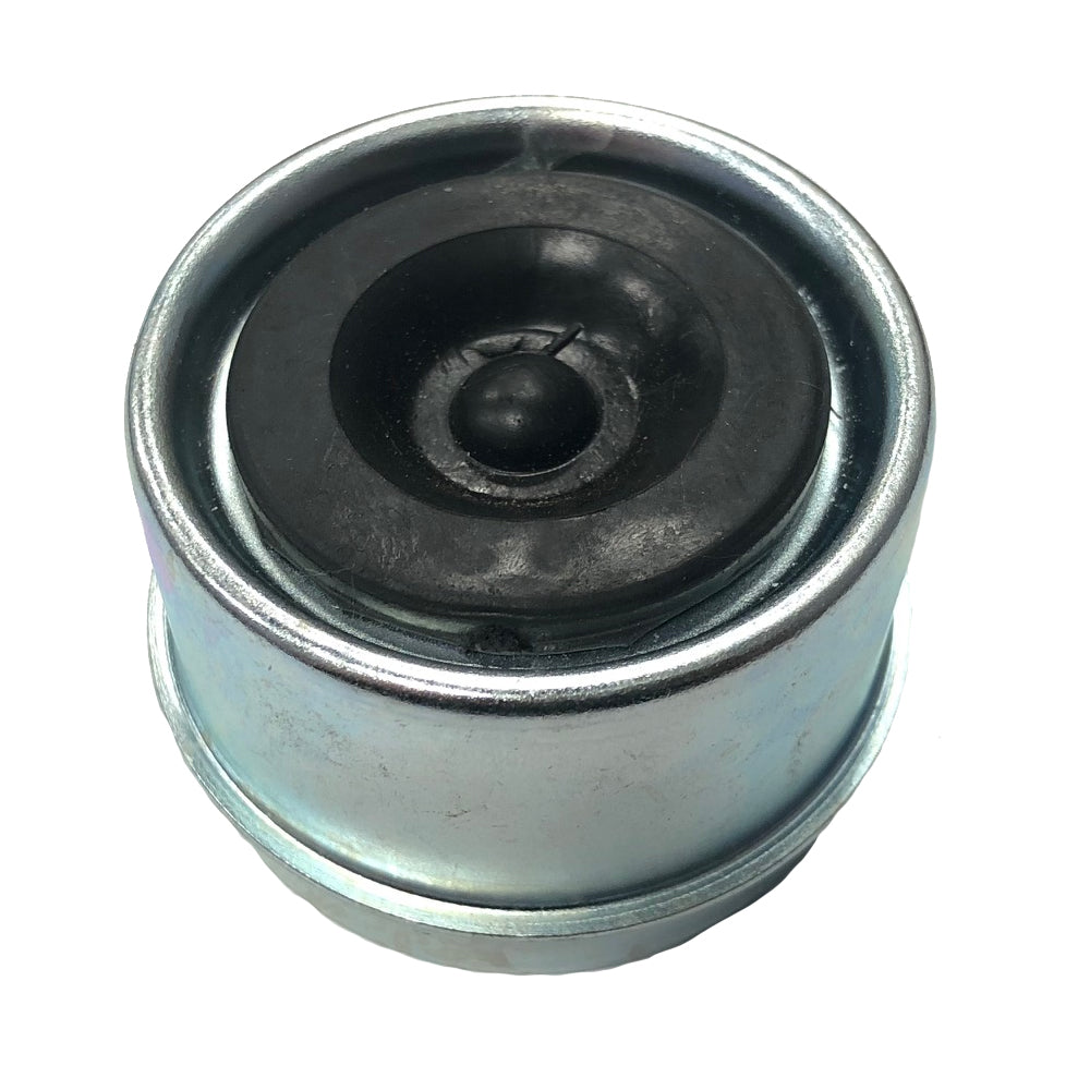 (1) Grease Cap with Rubber Plug Fits Dexter EZ Lube Type Trailer Camper RV Axle