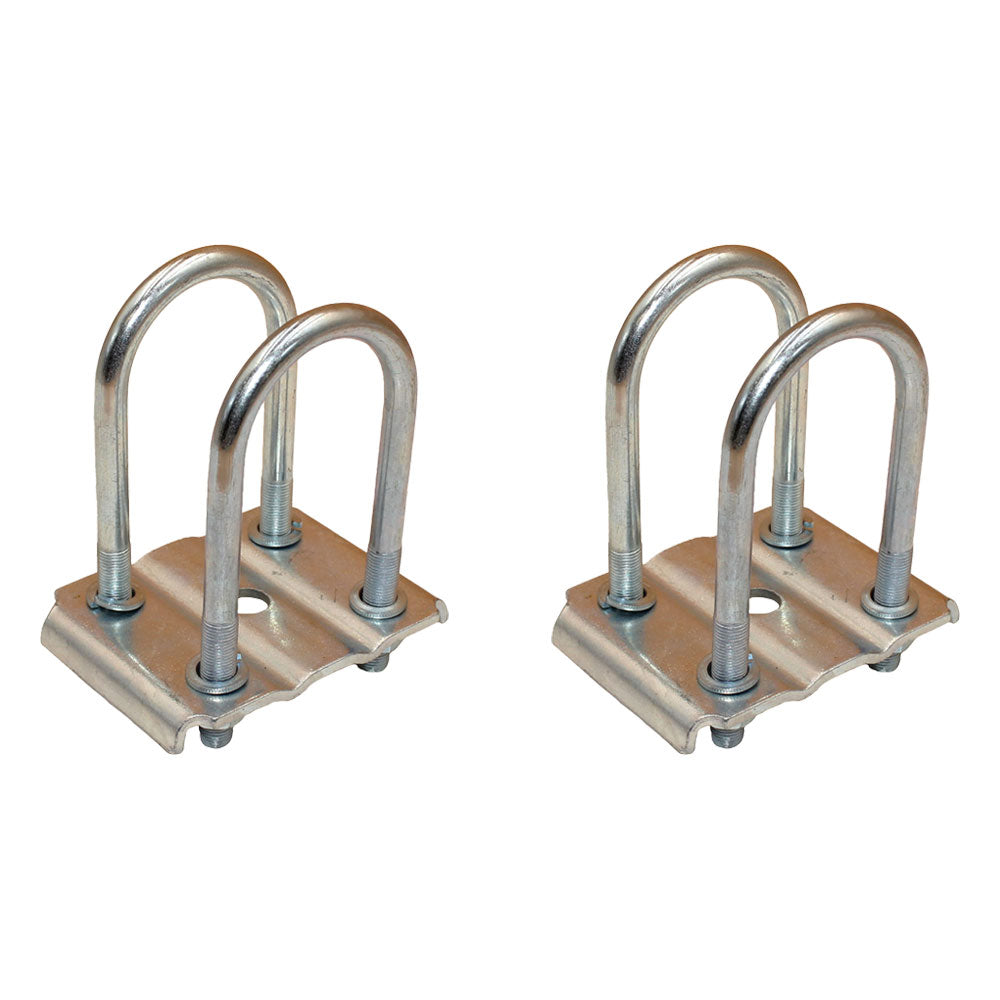 Trailer Axle U Bolt Kit - 2 3/8" Round Axles - 1.75" Wide Leaf Springs - 3,500lb