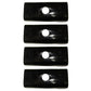 (4) Trailer Axle Spring Perch/Seat for 2-3/8" 3500# Round Axle Tube Mount 3.5K