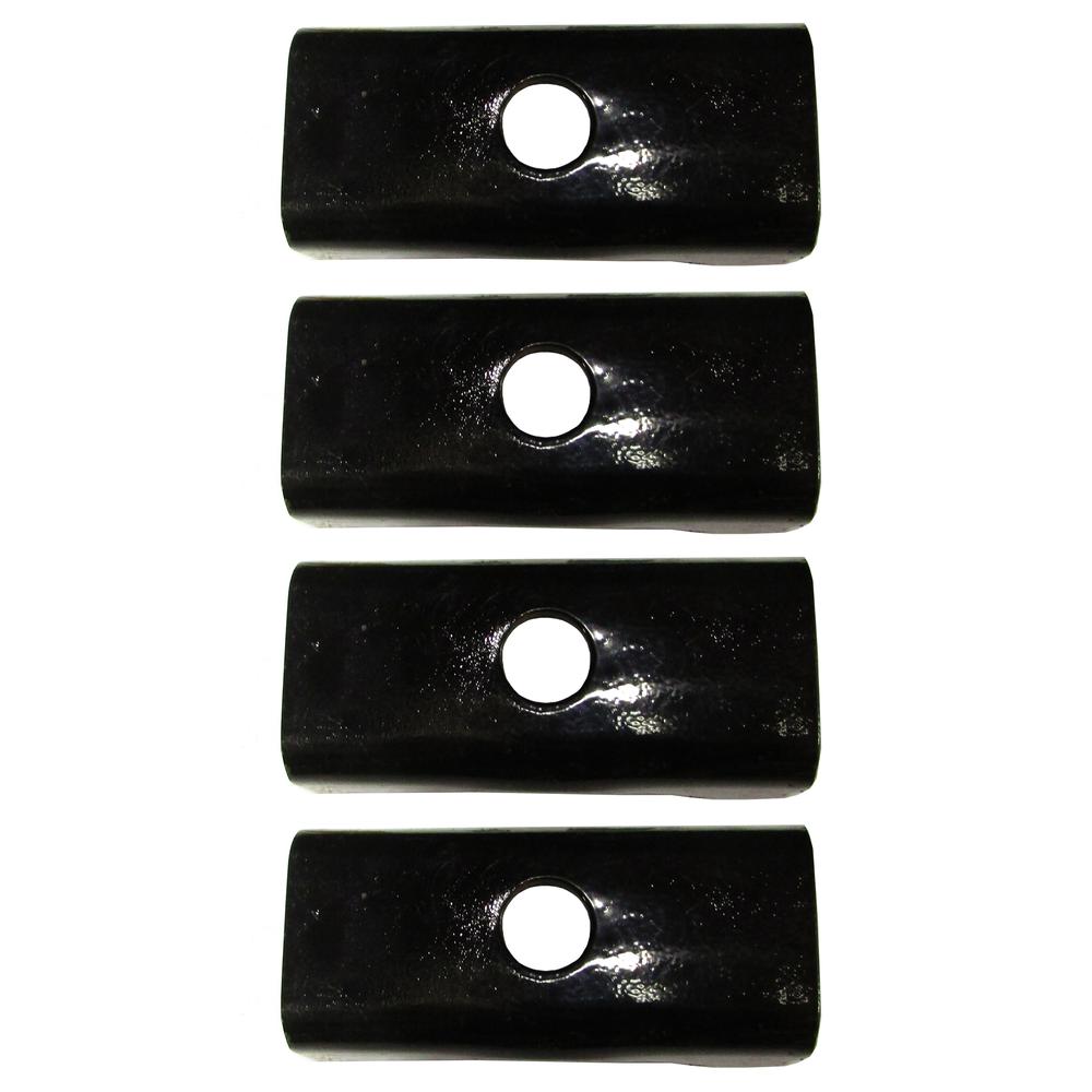 (4) Trailer Axle Spring Perch/Seat for 2-3/8" 3500# Round Axle Tube Mount 3.5K