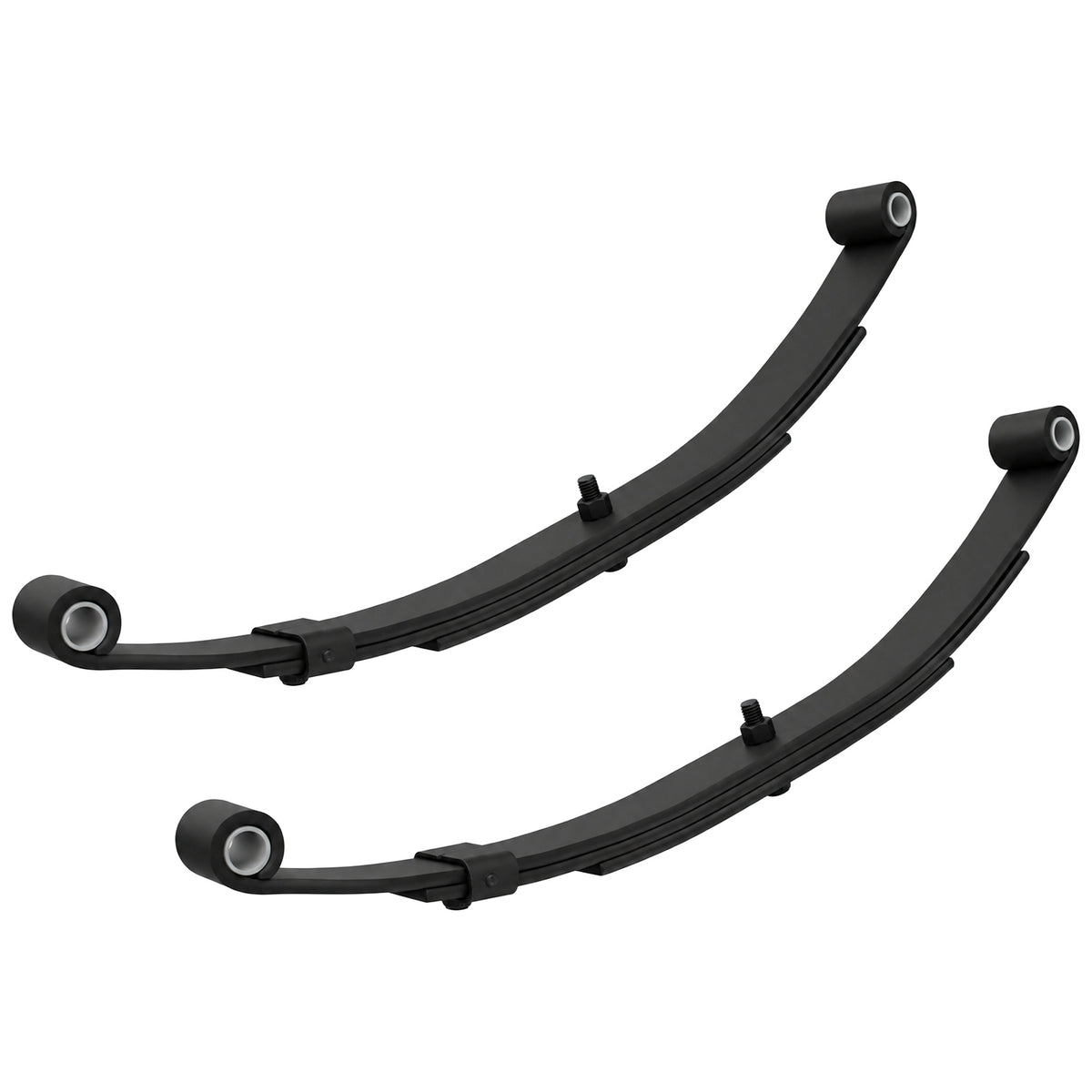 2 Pack Double Eye Trailer Leaf Springs 3 Leaf 20-3/8" Length 1,000 Lb Capacity
