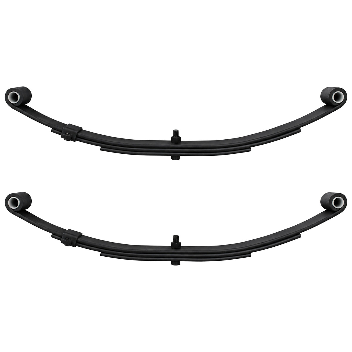 2 Pack Double Eye Trailer Leaf Springs 3 Leaf 20-3/8" Length 1,000 Lb Capacity