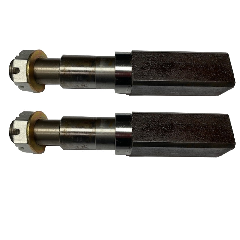Qty. 2: Square Trailer Spindle  Fits Universal Products Replaces SP-20484