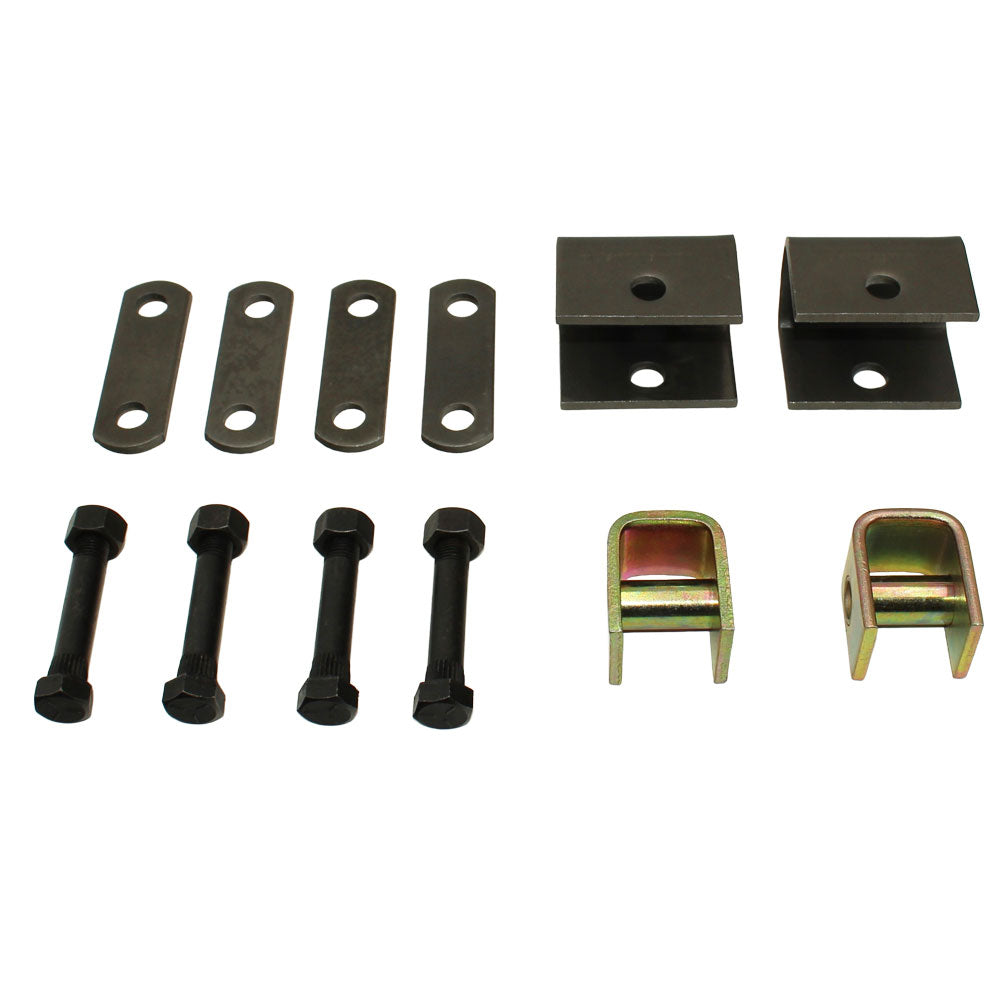 Single Axle Trailer Spring Hanger Kit Fits Universal Products Replaces 115208