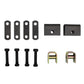 Trailer Axle Single Hanger Kit for 2,000 to 7,000 lb. Axles Double Eye Springs