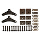 Trailer Tandem Axle Suspension Spring Hanger Kit Fits Universal Trailer Models