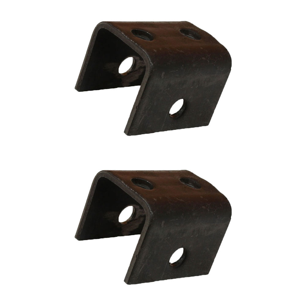 (2) New Replacement Front or Rear Hangers for Double Eye Springs 2-3/8" x 3"