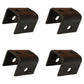 (4) New Replacement Front or Rear Hangers for Double Eye Springs 2-3/8" x 3"