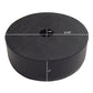 Four (4) 2.5" Black Rubber Bumper Replacement for Camper Trailer Door Stop