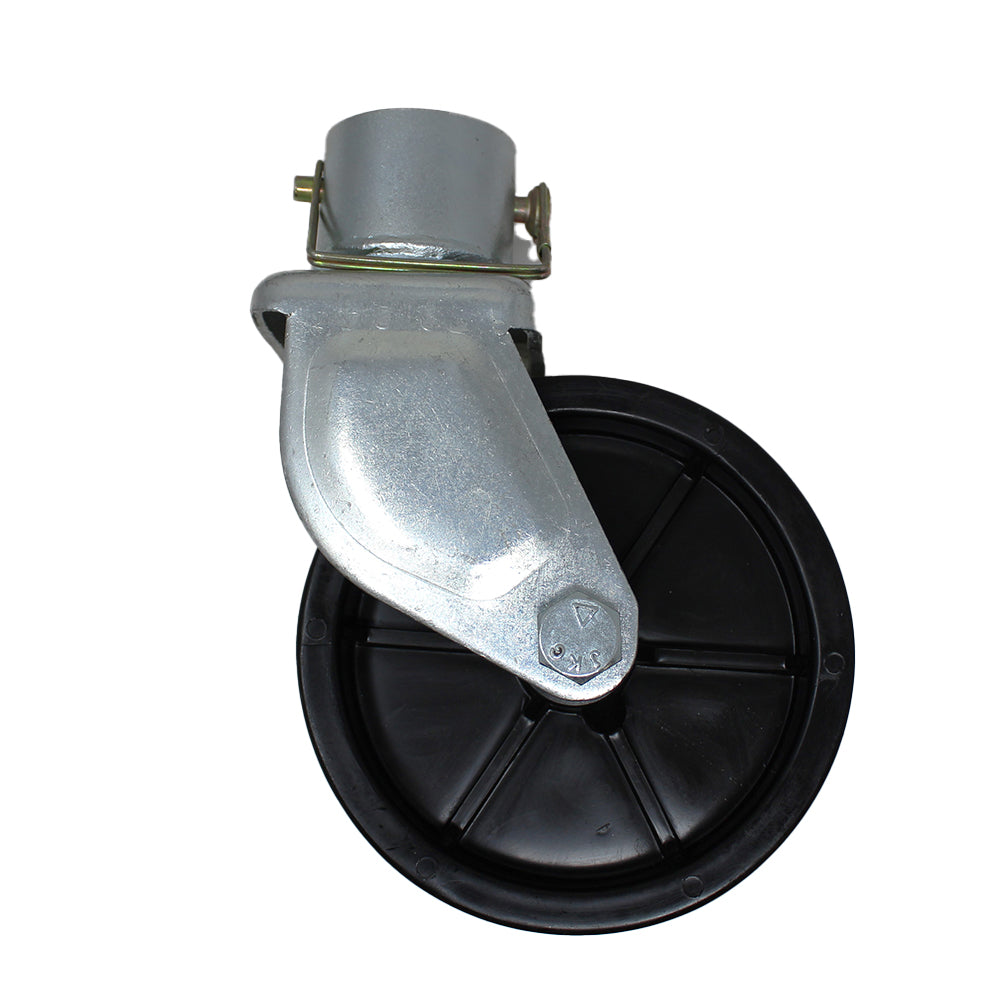 1200 lbs 6" Trailer Swirl Jack Caster Wheel w/ Safety Pin Boat Hitch Replacement