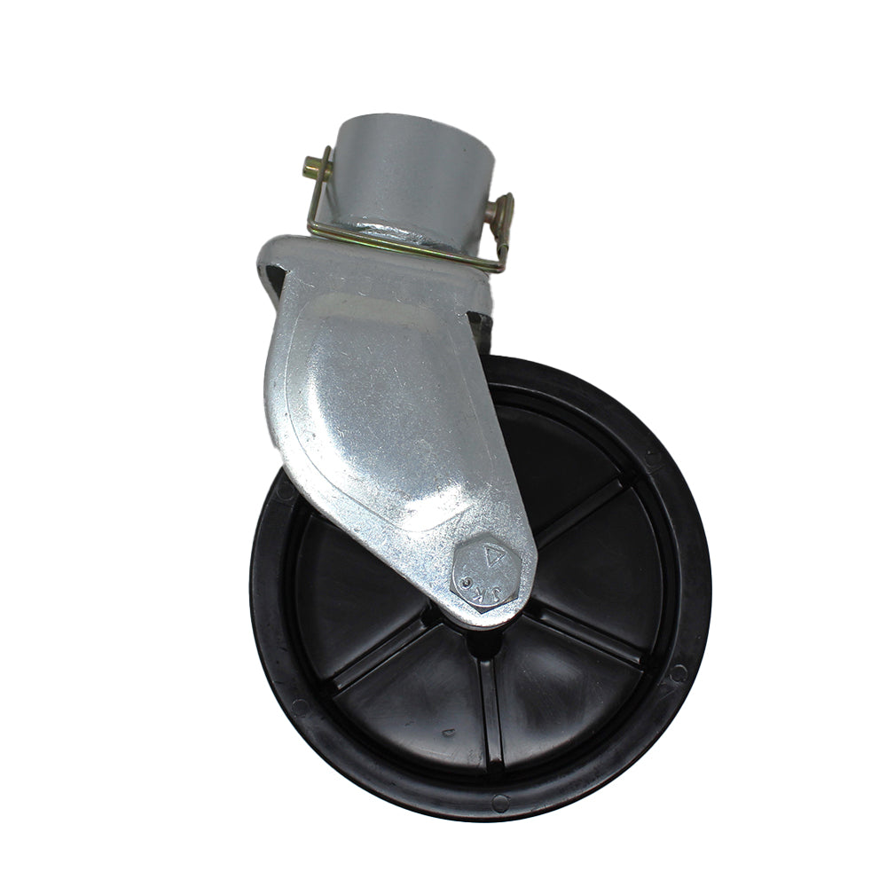 New 6" Trailer Swirl Jack Caster Wheel With Lock Pin 26024