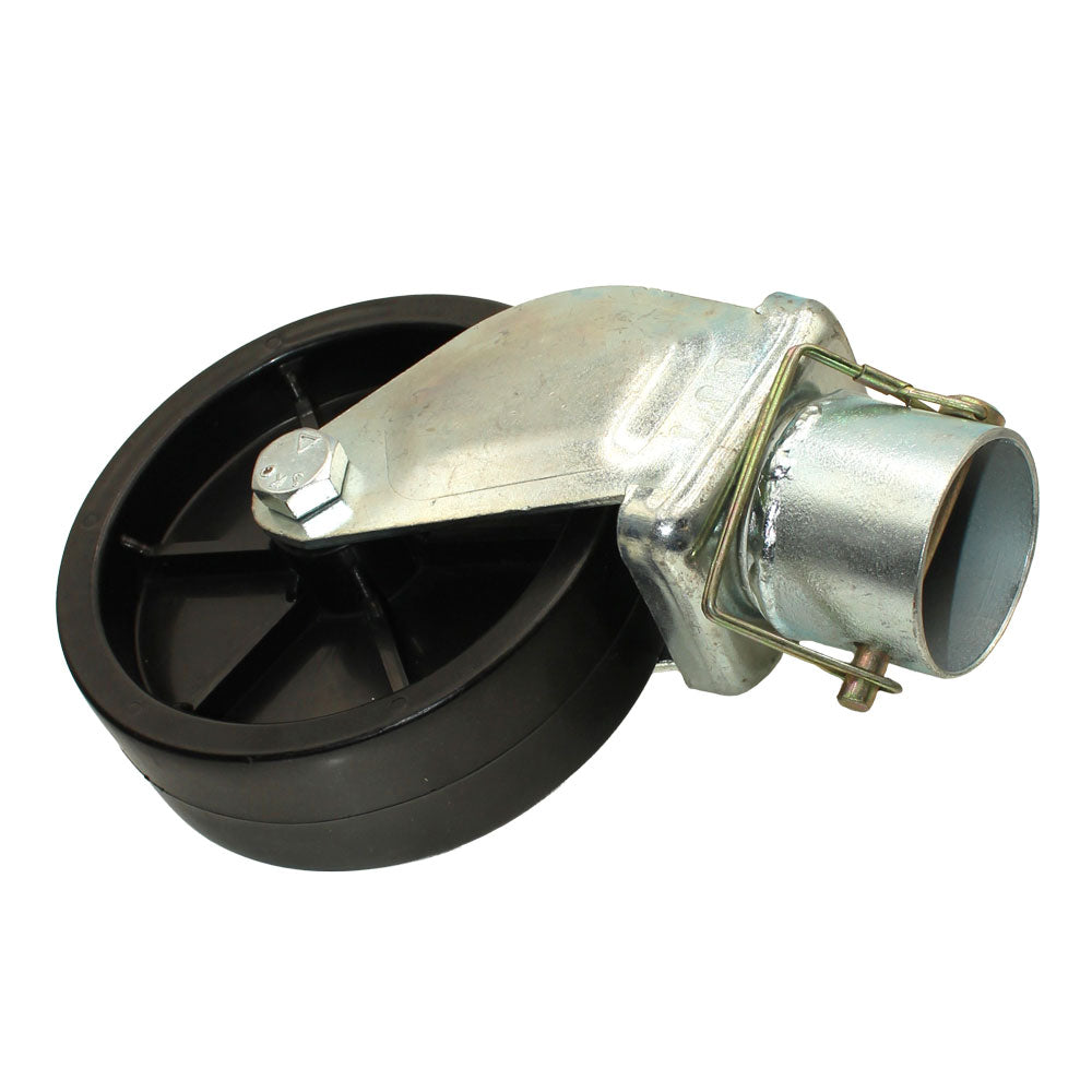 New 6" Trailer Swirl Jack Caster Wheel With Pin Boat Hitch Replacement Removable