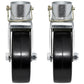 Qty 2: 6" Trailer Swirl Caster Wheel with Pin Fits Universal Products