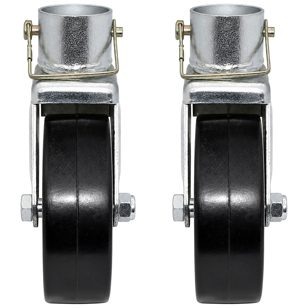2 Pc Trailer Jack Swivel Caster Wheel 6 x 2 With Pin Boat Hitch Replacement