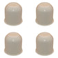 Qty 4: Hub Center Cap (White) Fits Universal Products Replaces MD9004W