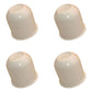 Qty 4: Hub Center Cap (White) Fits Universal Products Replaces MD9004W