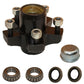 New Trailer Idler Hub Kit 5 on 4.5" For 2000 lbs Axle With 1" Bearings