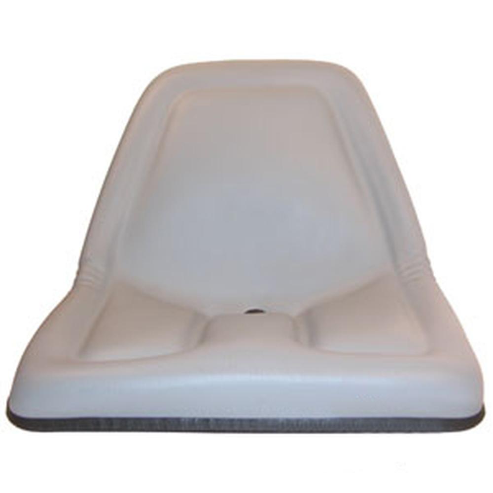 Gray Michigan Style Seat W/O Slide Track Fits Massey Ferguson Tractors