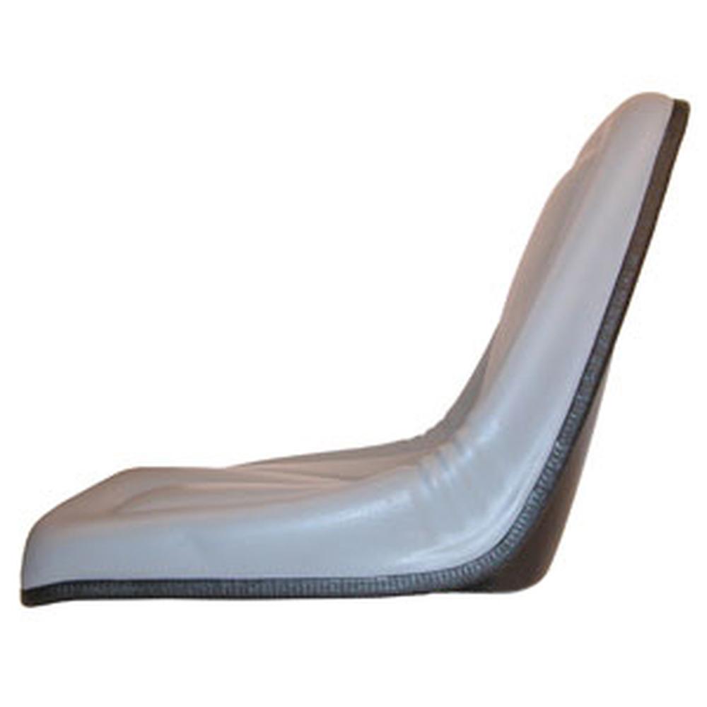 Gray Michigan Style Seat W/O Slide Track Fits Massey Ferguson Tractors