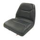 A-TMS111BL-AI Seat, Michigan Style, w/ Slide Track, Deluxe Cushion, BLK