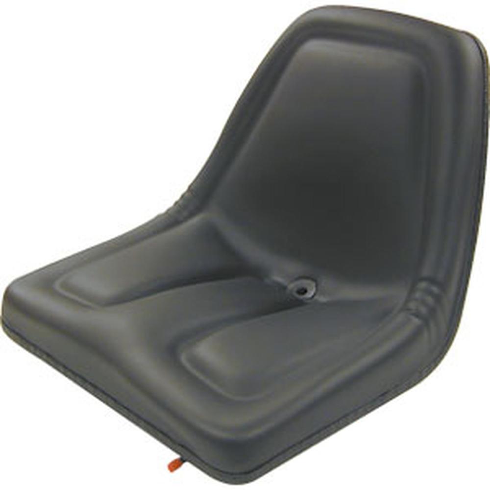 Black Michigan Style Seat w/ Slide Track Fits Kubota Fits John Deere Tractor +