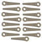 (15 Pack) Poly-Cut Trimmer Blades 4111 007 1001 / 4111 007 1004 Fits Stihl 20-3