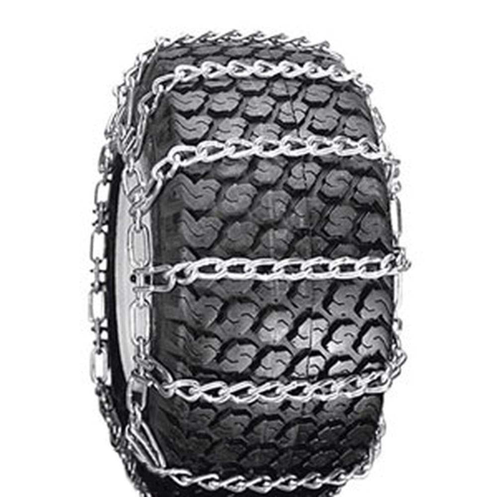 Pair of 2 Link Tire Chains Dimensions 18 x 8.50 x 8 Rim Size 8" AM37850