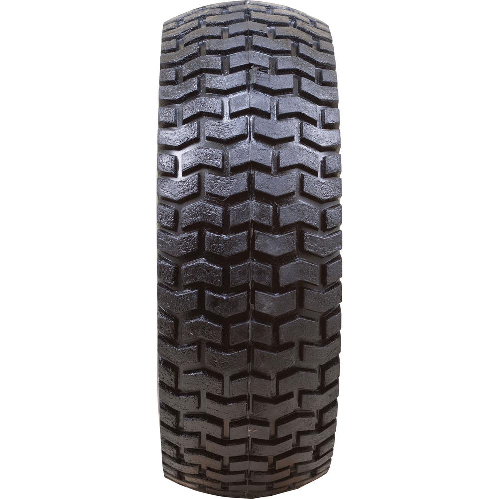 Marathon Tires Flat-Free Lawn Mower Tire - 3/4in. Bore, 13 x 5.00-6in.