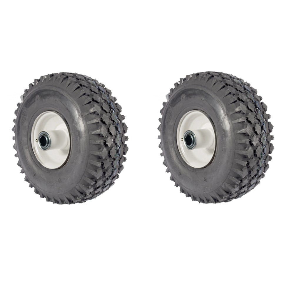 2 Pack Snapper Mower Wheels Front Assembly 7052268 7052267 7050618