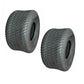 2PK 20x10x8 Tire Wheel Lawn Tractor Riding Mower Tubeless 4Ply Fits Craftsman