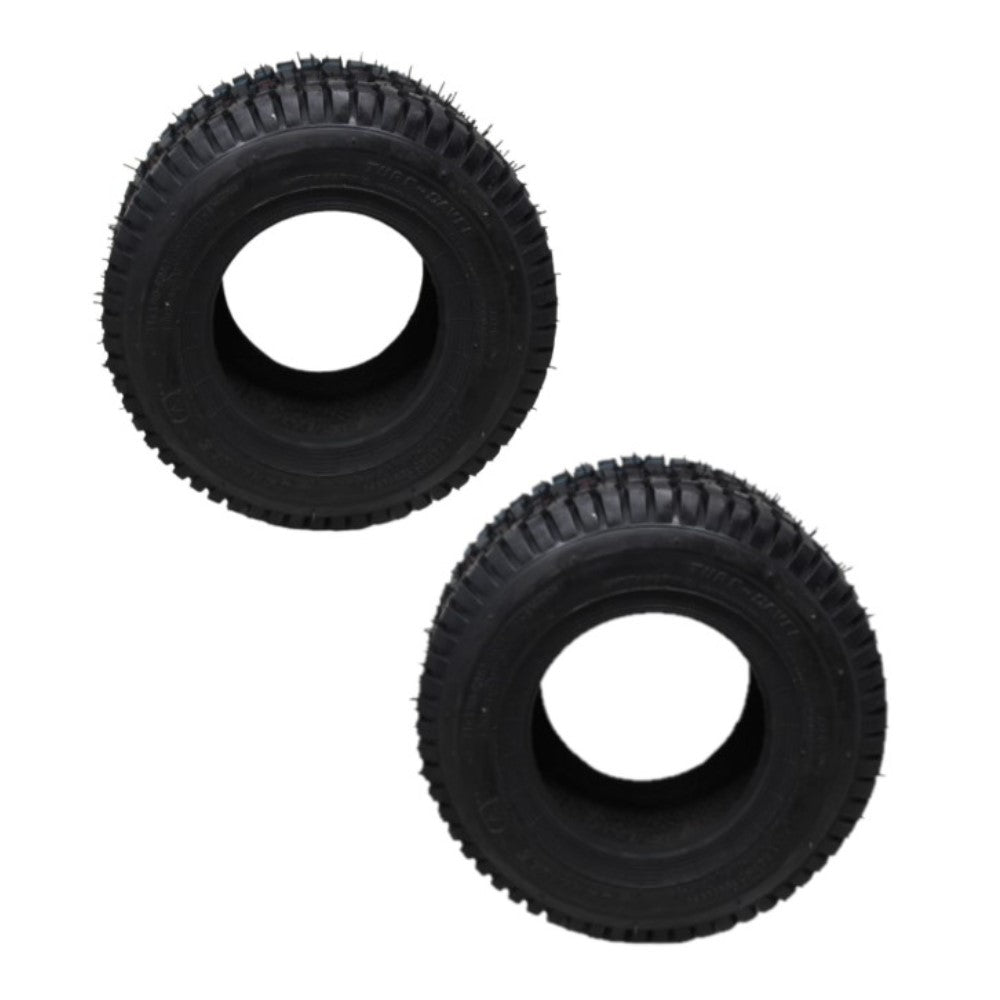(2) Turf Tire 4 Ply Rating 15x6.00-6 Fits Golf Cart Lawn and Garden Tractor