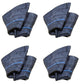 (4) Tire Inner Tubes 15x6-6 15x6x6 15-6-6 15 6 6 TR13 Straight Valve Heavy Duty
