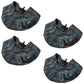 Four New Aftermarket Replacement 15x6x6 Tire Inner Tubes For Carlisle, AYP, Fits Husqvarna, Lesco, & Other Lawn Tractor