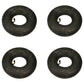 (4-Pack) Tire Inner Tube 4.10/3.50-4 with TR87 L-Stem for Carlisle Part 320100