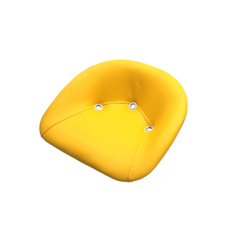 Yellow Padded Pan Seat Fits John Deere Lawn and Garden Tractors TS1200