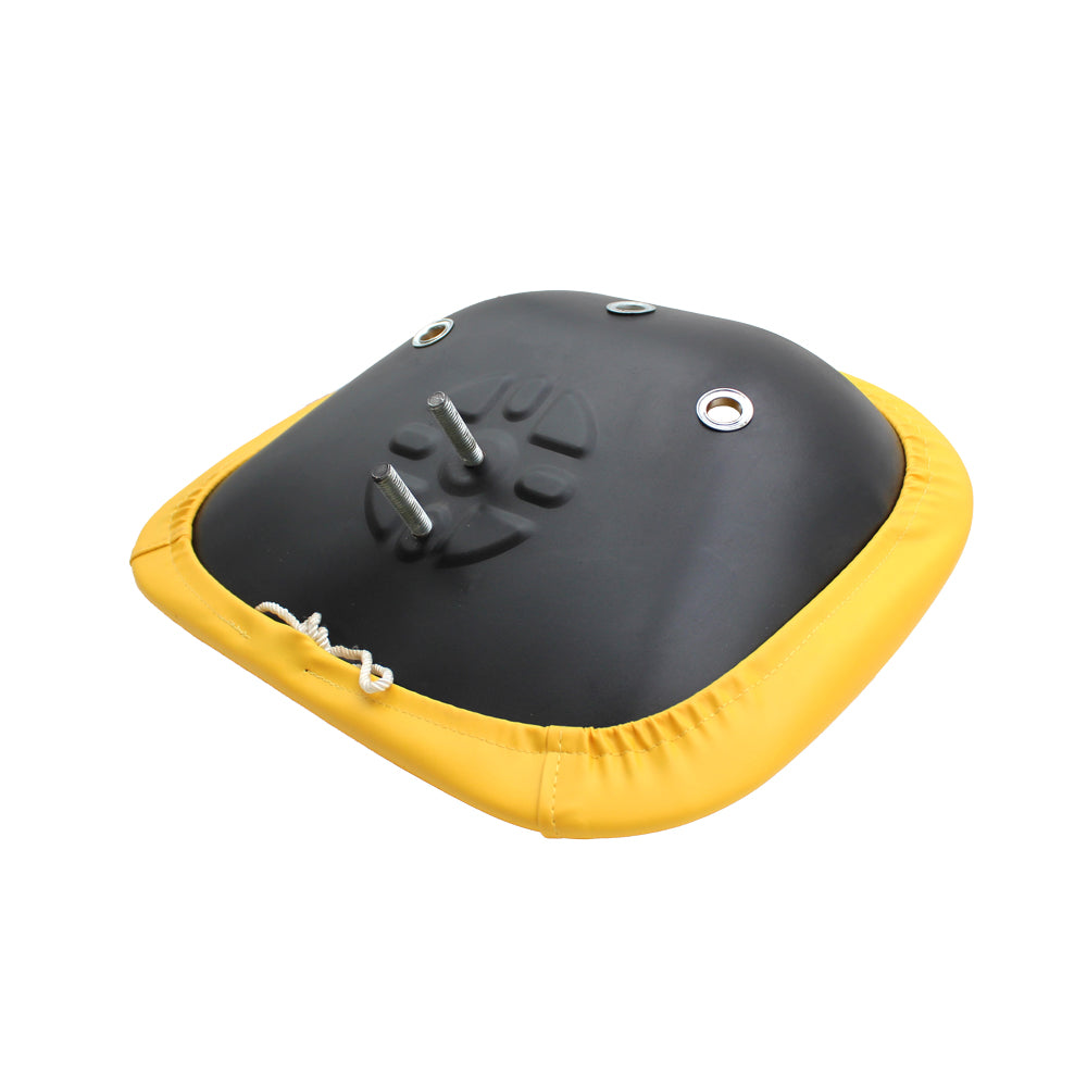 Yellow Padded Pan Seat Fits Universal Products Replaces TS1200YEL