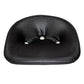 Universal Padded Pan Seat made of Steel & Black Vinyl Leatherette 2 Bolt, 3 Hole
