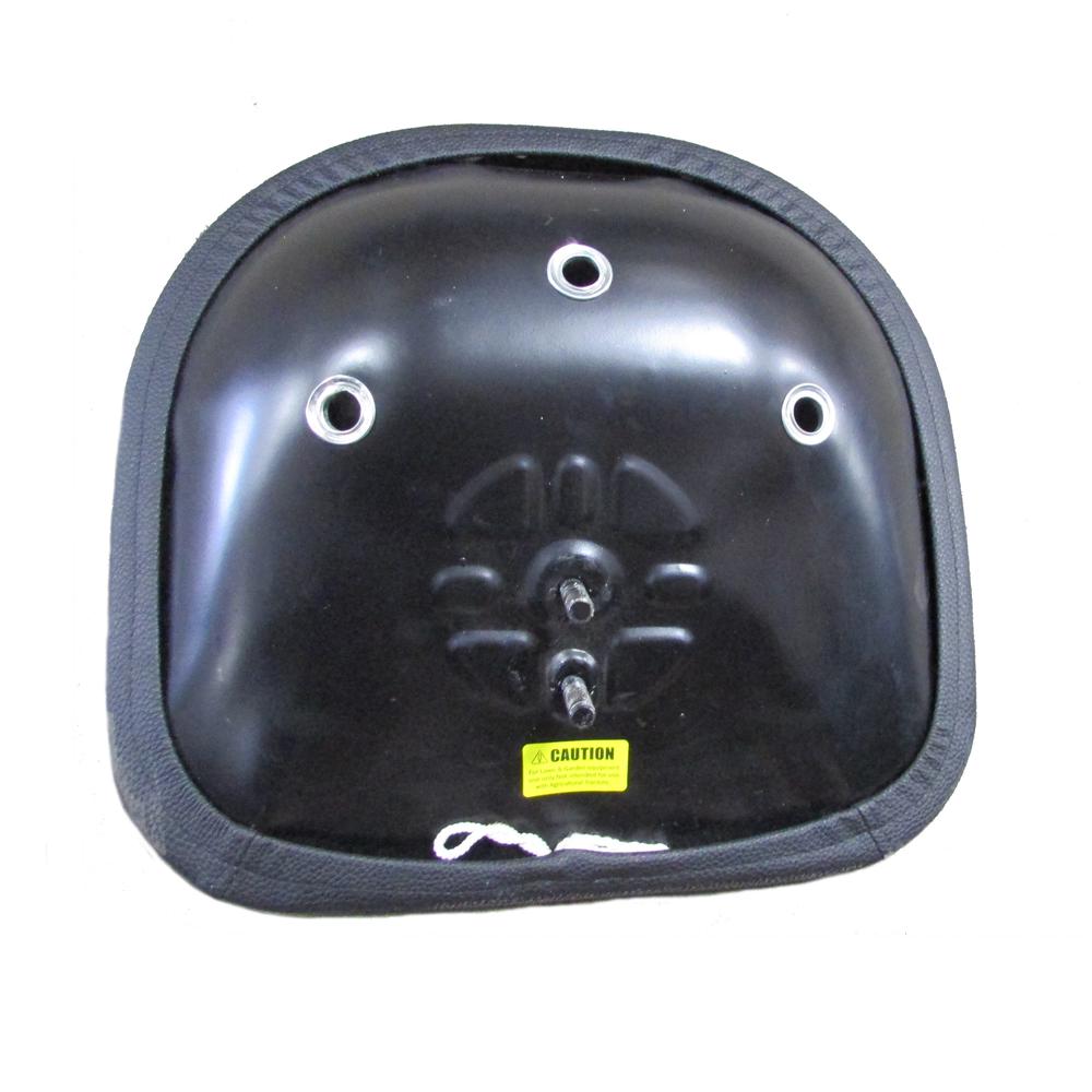 Tractor Seat, Black Padded Pan Style - 3 Holes, 2 Bolt 469-200001 2420469-200001