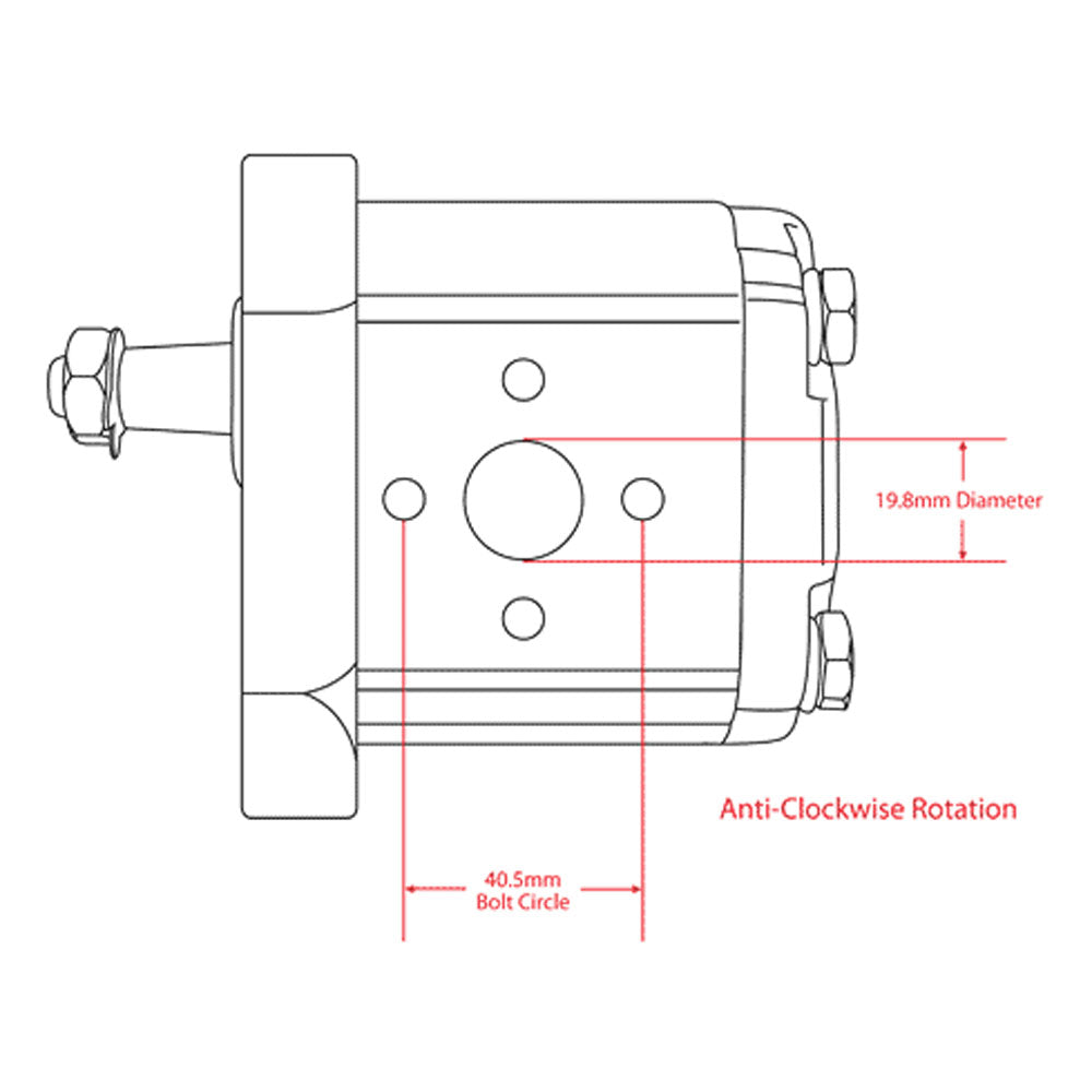 HYDRAULIC PUMP FOR LONG 2360 2460 2510 2610 680
