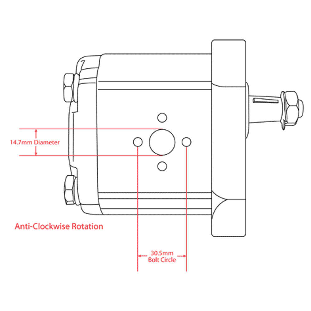NEW Hydraulic Pump for Hesston Tractor 88-93; 88-94; 90-90; 100-90; 100-90DT