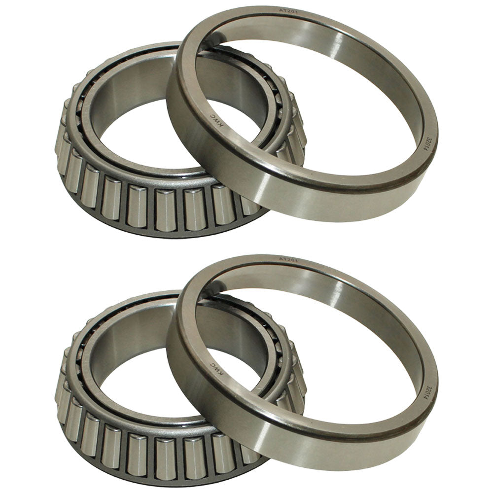 Qty 2: 4WD Inner Wheel Bearings Fits Massey Ferguson Replaces 3010188X91