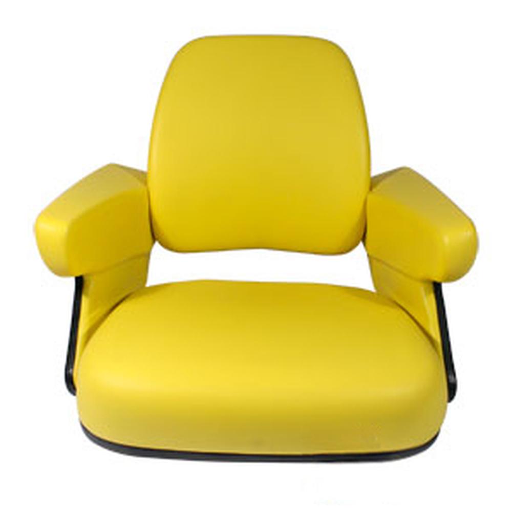 Seat Assembly Vinyl Yellow Fits John Deere 4050 4240 7700 4250 4440 4040 4430