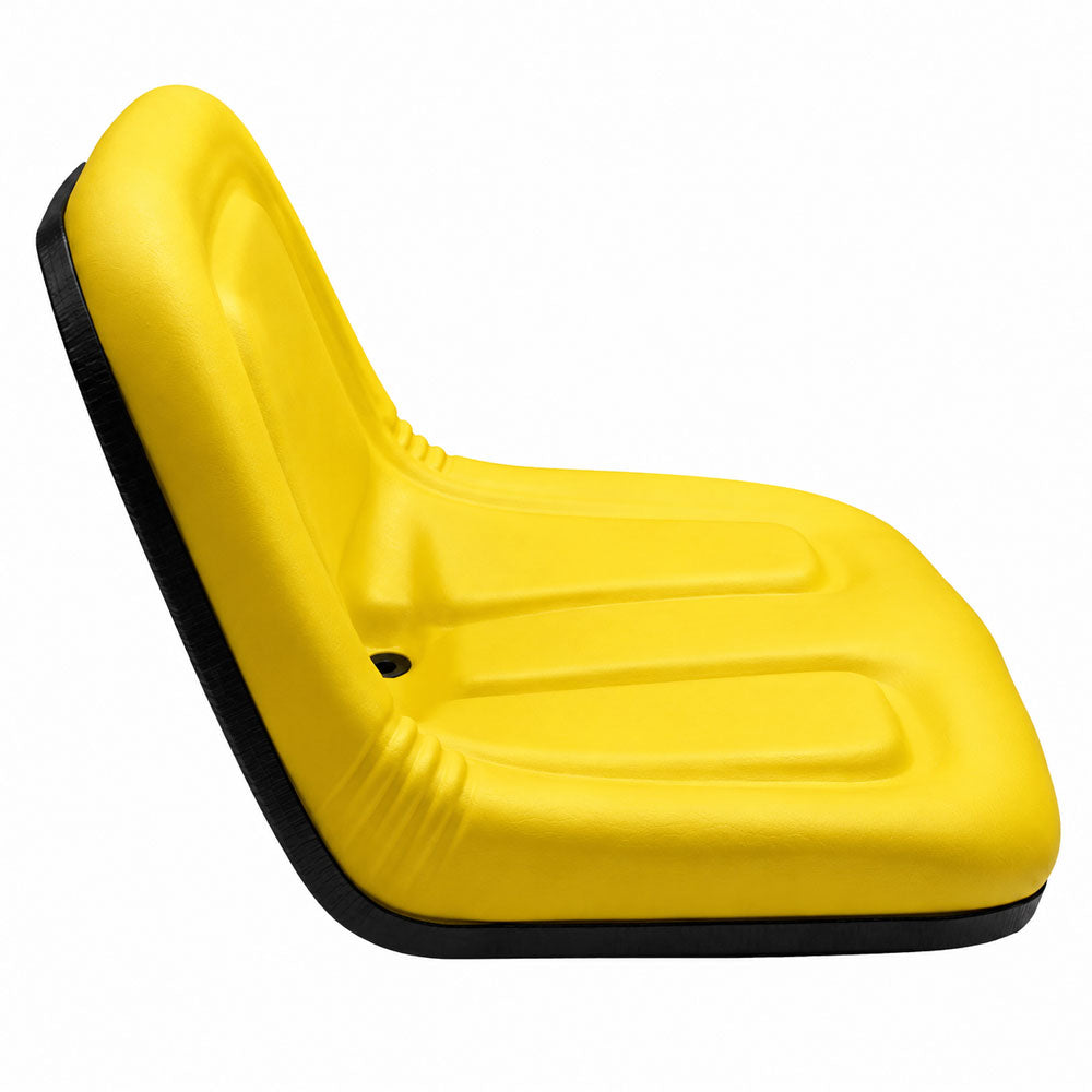 TY15863 Deluxe High-Back Seat Yellow Fits John Deere AMT622 AMT626 All Material Transport Vehicles