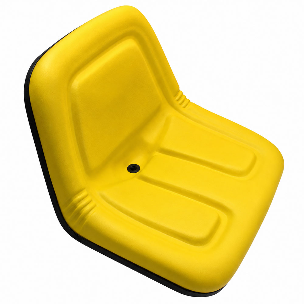 TY15863 Deluxe High-Back Seat Yellow Fits John Deere AMT622 AMT626 All Material Transport Vehicles