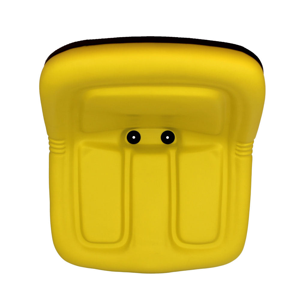 TY15863 Yellow High Back Seat with Drain Holes Fits John Deere 110 160 165 175