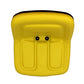 TY15863 High Back Seat - Yellow Fits John Deere 1090 3005 4005 4500