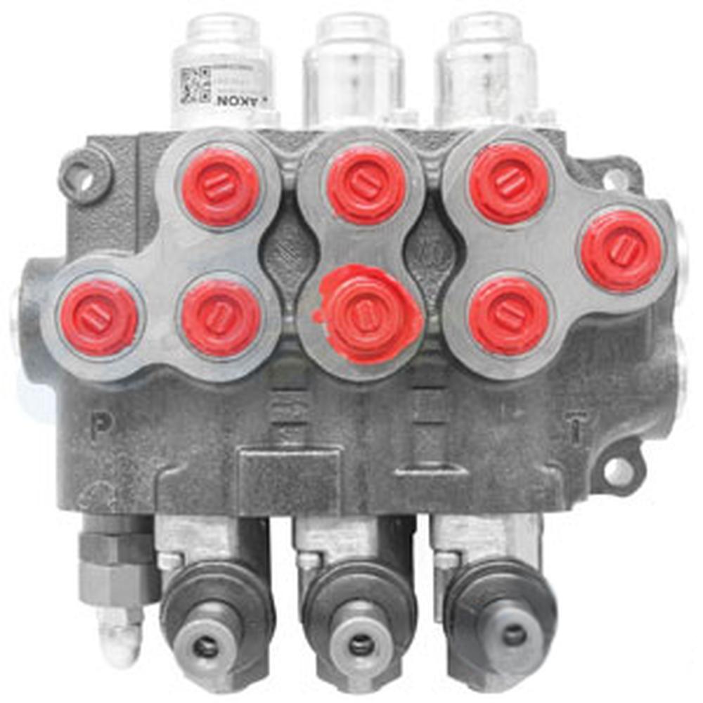 VFG1005 New Universal Hydraulic Control Valve 3/8" BSP 3 Spool Open Center