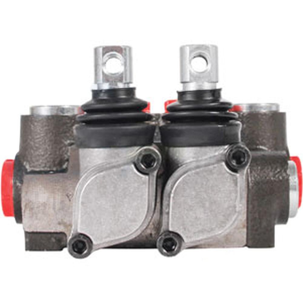 Hydraulic Monoblock Spool Valve SAE ORB Fittings Fits Kubota L & B Series 9GPM