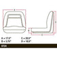 Seat Fits John Deere Fits Gator CX TX Turf HPX Trail XUV HPX 4X2